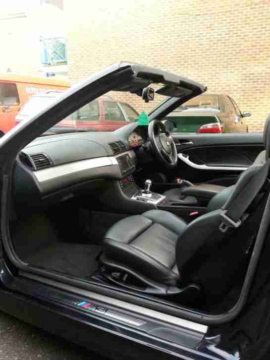 2003 BMW M3 BLACK smg convertible damaged repaired hpi clear