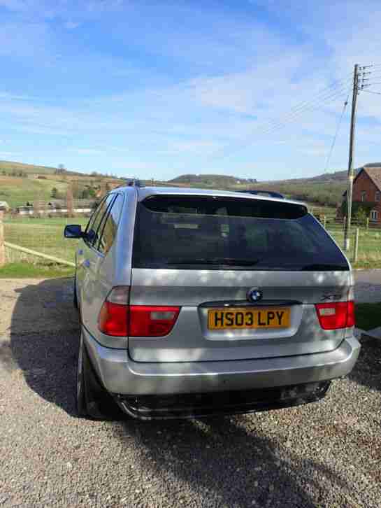 2003 BMW X5 D SPORT AUTO SILVER - 12 month MOT