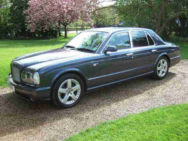 2003 Bentley Arnage T Mulliner Meteor Blue with private plate included