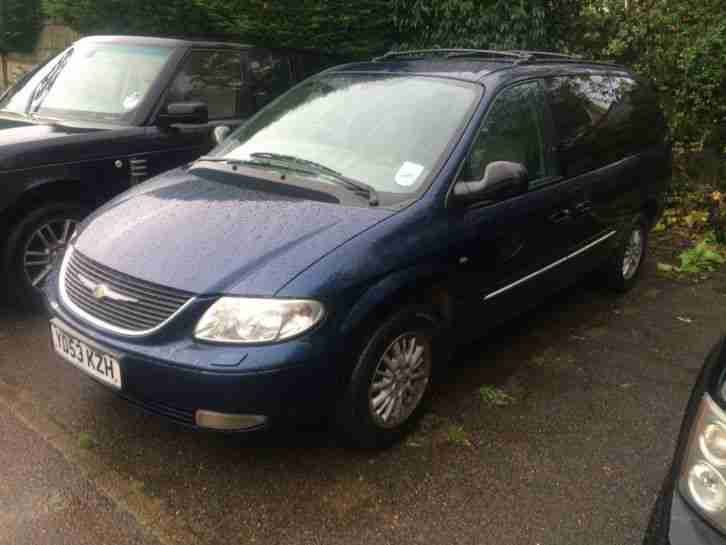 2003 GRAND VOYAGER CRD LIMITED BLUE