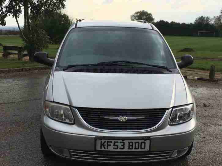 2003 CHRYSLER GRAND VOYAGER CRD LX DIESEL 7 SEATS MARCH 2017 MOT JUST SERVICED