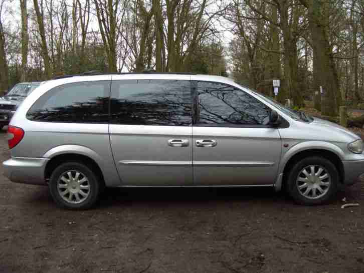 Chrysler 2003 GRAND VOYAGER CRD LX SILVER (for spares and