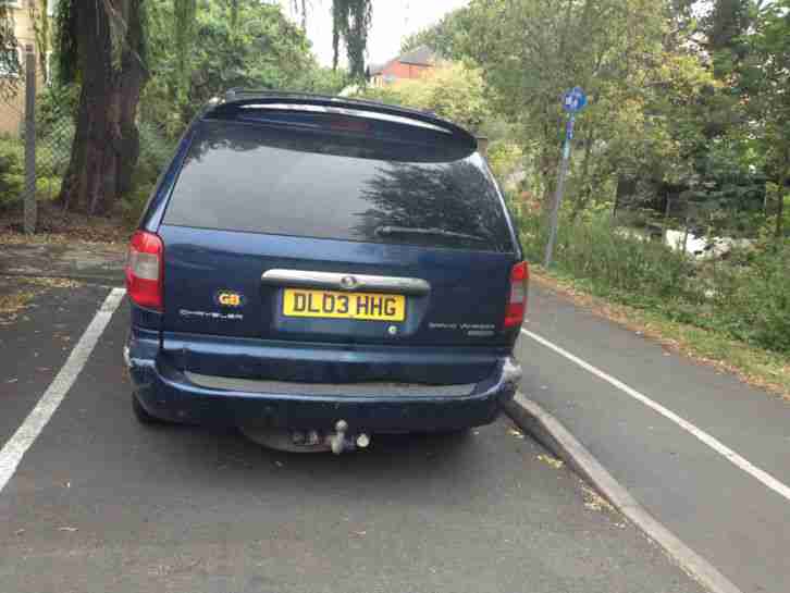 2003 CHRYSLER GRAND VOYAGER LIMITED AUTO BLUE SPARES REPAIR