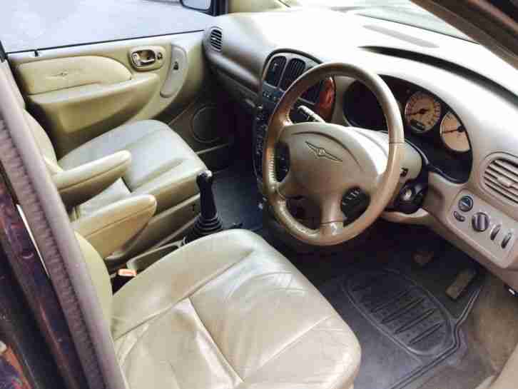 2003 CHRYSLER GRAND VOYAGER LTD XS CRD 2.5 Diesel Black 7 Seats 154k Mile,MOT'd!