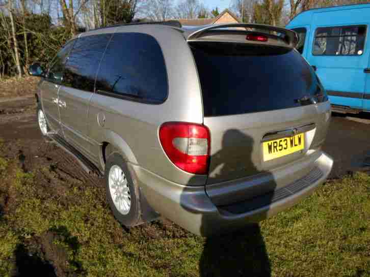 2003 CHRYSLER GRAND VOYAGER LTD XS CRD AUTOMATIC BREAKING FOR PARTS