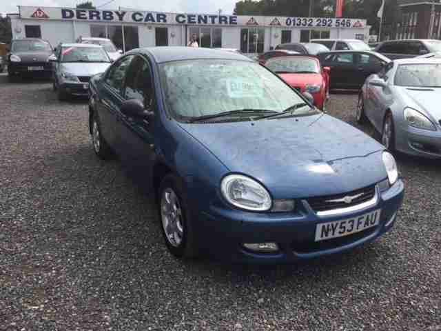 2003 CHRYSLER NEON LX FULL LEATHER AIR CON LOW LOW MILEAGE