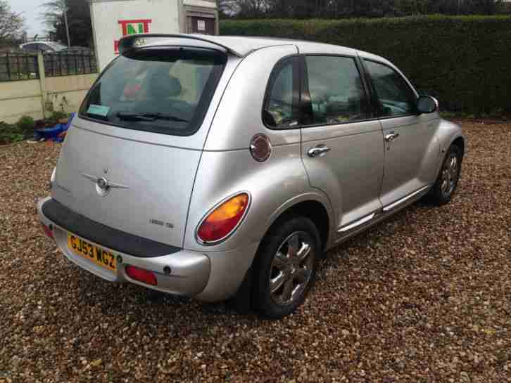 2003 CHRYSLER PT CRUISER LIMITED 2.2 CRD SILVER