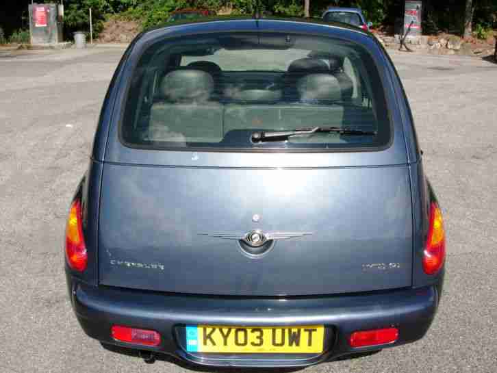 2003 CHRYSLER PT CRUISER LIMITED 2.2 CRD, TURBO DIESEL, LEATHER, LONG MOT, VGC