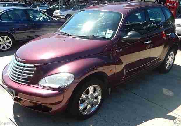 2003 PT CRUISER LIMITED AUTO RED.