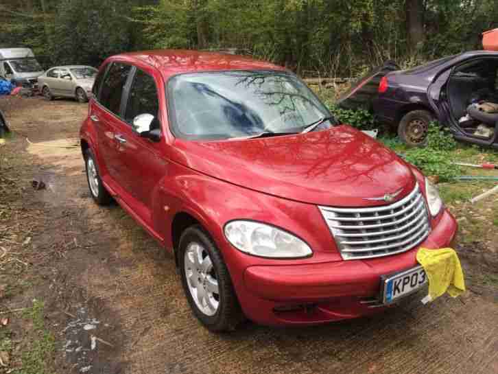 2003 PT CRUISER TOURING 2.2l CRD RED