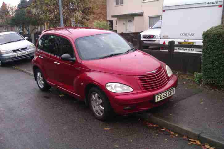 2003 CHRYSLER PT CRUISER TOURING RED