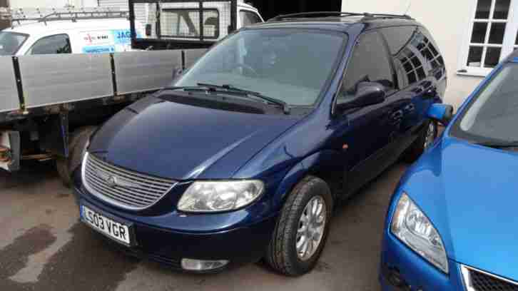 2003 CHRYSLER VOYAGER 2.8 CRD LX BREAKING PARTS SPARES REPAIRS BITS SALVAGE