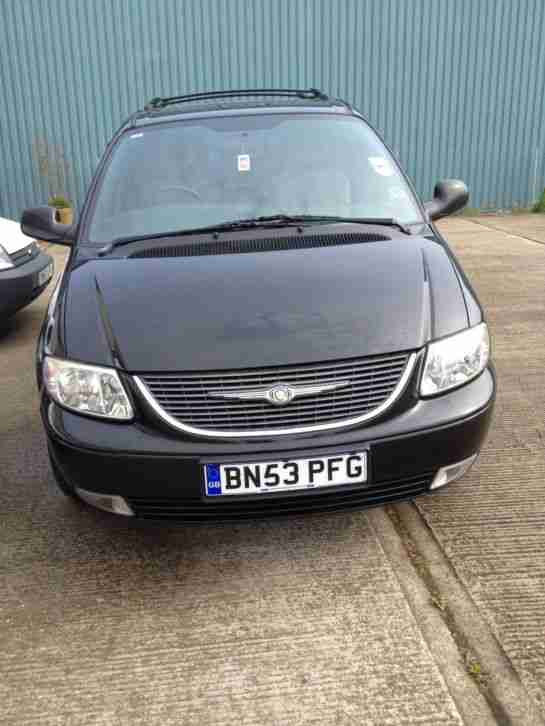 2003 CHRYSLER VOYAGER LX BLACK