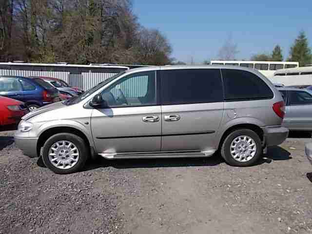 2003 CHRYSLER VOYAGER SE DAMAGED REPAIRABLE SALVAGE MPV GOOD MILEAGE