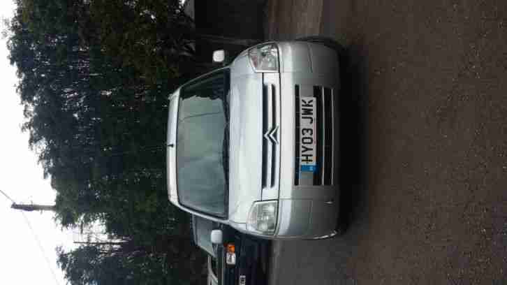 2003 CITROEN BERLINGO M-SPACE FORTE D SILVER