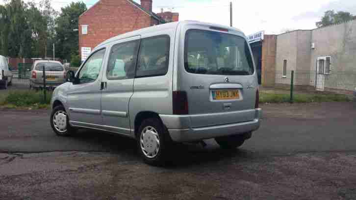 2003 CITROEN BERLINGO M-SPACE FORTE D SILVER