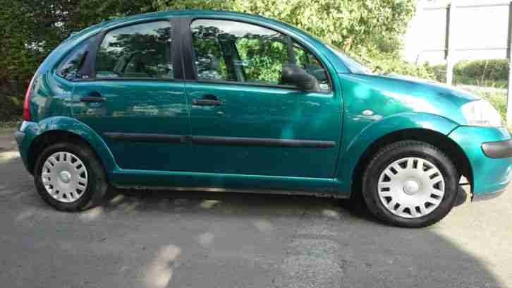 2003 CITROEN C3 LX GREEN