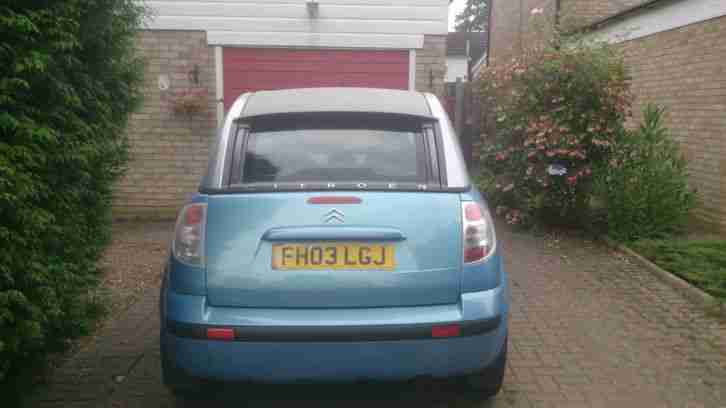 2003 CITROEN C3 PLURIEL AUTO BLUE