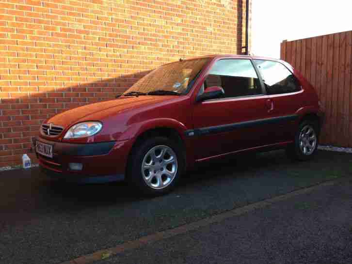 2003 CITROEN SAXO VTR RED 9 Months MOT