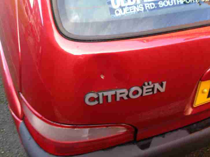 2003 CITROEN SAXO VTR RED 9 Months MOT