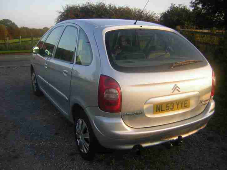 2003 CITROEN XSARA PICASSO DESIRE 2.0 HDI SILVER