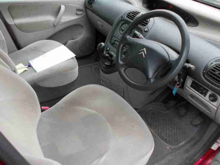 2003 CITROEN XSARA PICASSO SX HDI RED 1 YEARS MOT
