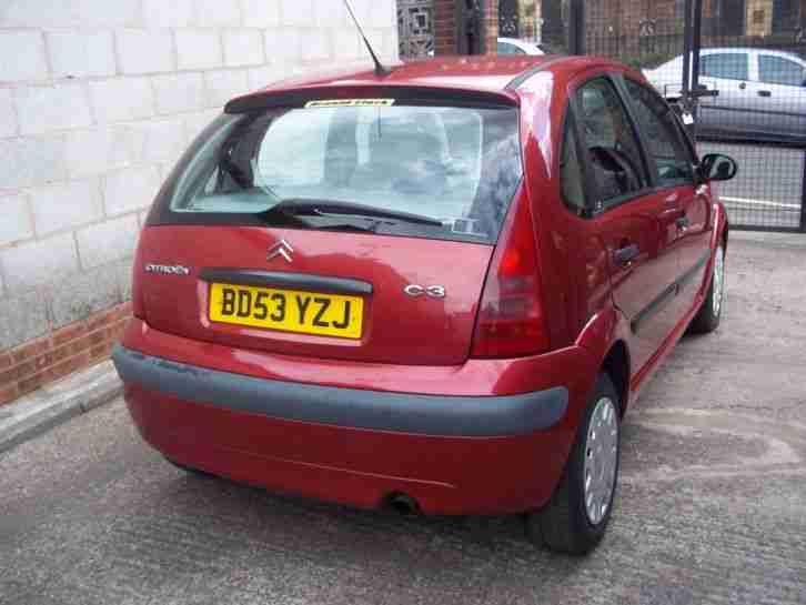 2003 Citreon C3 HDI LX - RED (Spares or Repairs)