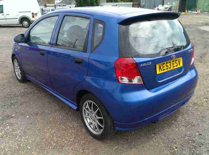 2003 DAEWOO KALOS BLUE 1.4