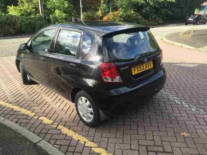 2003 DAEWOO KALOS SX 16V BLACK