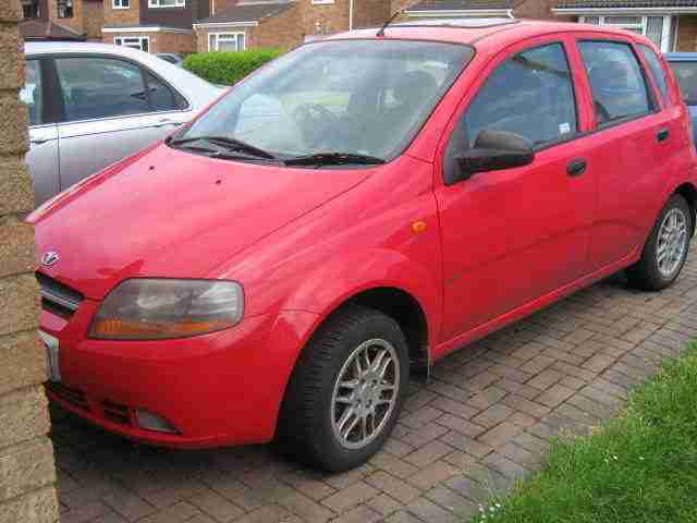 2003 DAEWOO KALOS XTRA RED