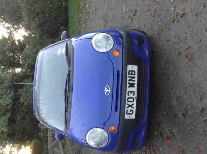 2003 MATIZ SE+ BLUE