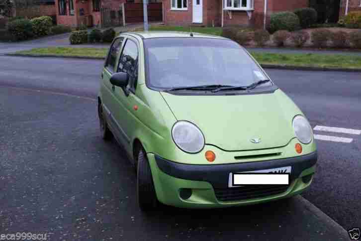 2003 DAEWOO MATIZ SE GREEN TESTED TILL JULY CHEAP MOTORING FOR EVERYONE