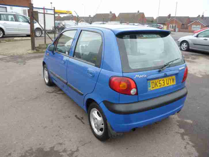 2003 DAEWOO MATIZ SE+ - LONG MOT - ANY PEX WELCOME