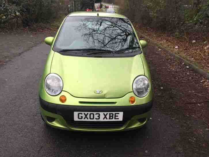 2003 MATIZ SE PLUS GREEN