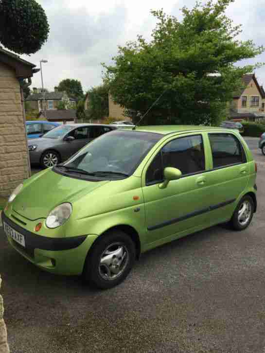 2003 DAEWOO MATIZ SE PLUS GREEN VERY CHEAP CAR TO RUNAROUND