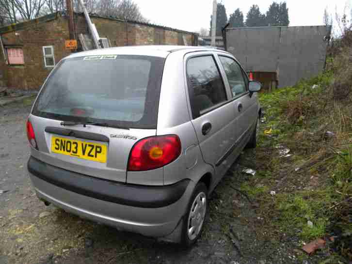 2003 MATIZ SE SILVER