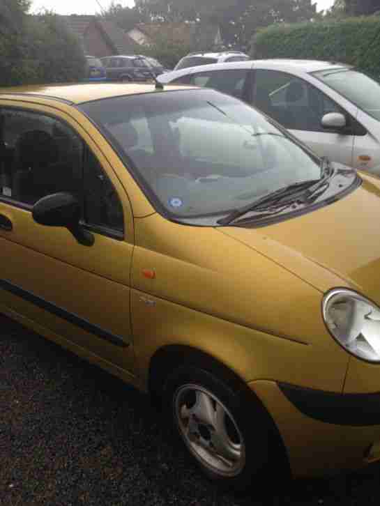 2003 MATIZ SE YELLOW