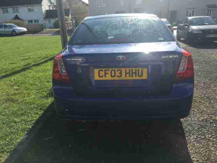 2003 DAEWOO NUBIRA CDX AUTO BLUE