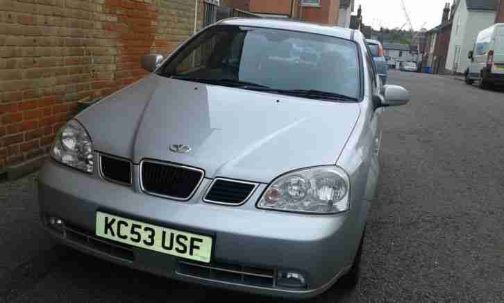 2003 DAEWOO NUBIRA CDX SILVER