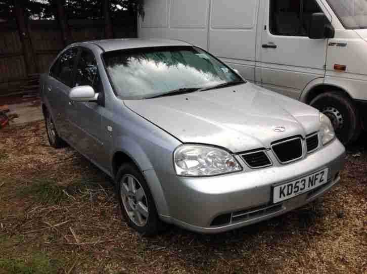 2003 DAEWOO NUBIRA SX SILVER