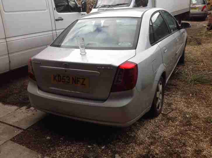 2003 DAEWOO NUBIRA SX SILVER