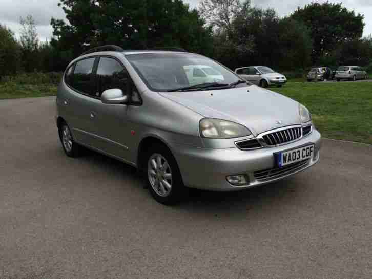 2003 DAEWOO TACUMA CDX AUTO SILVER **VERY LOW MILEAGE**