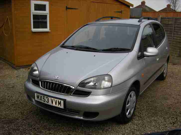 Daewoo 2003 TACUMA SE FULL SERVICE HISTORY GENUINE MILEAGE 49976. car