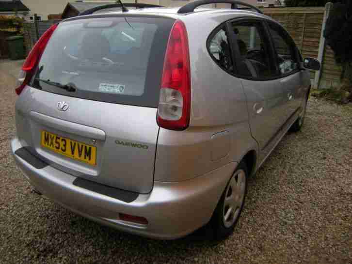 2003 DAEWOO TACUMA SE FULL SERVICE HISTORY GENUINE MILEAGE 49976