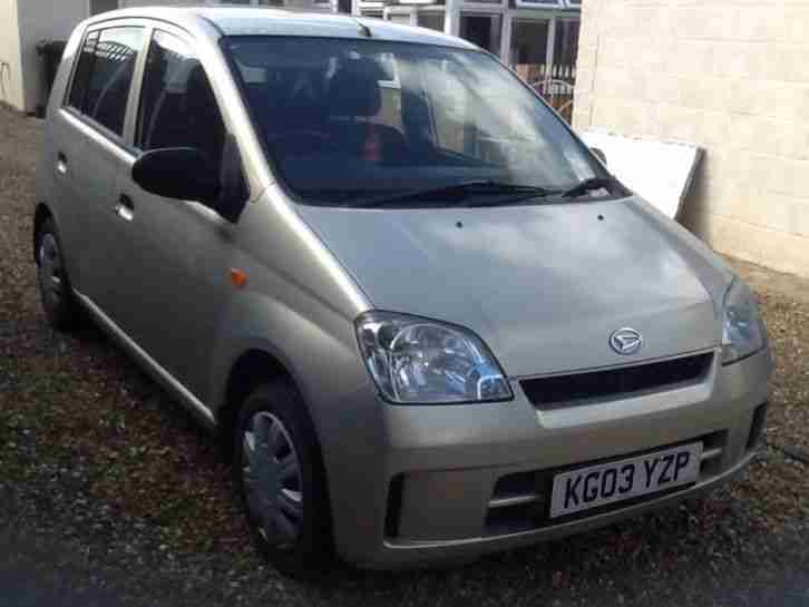 2003 DAIHATSU CHARADE EL