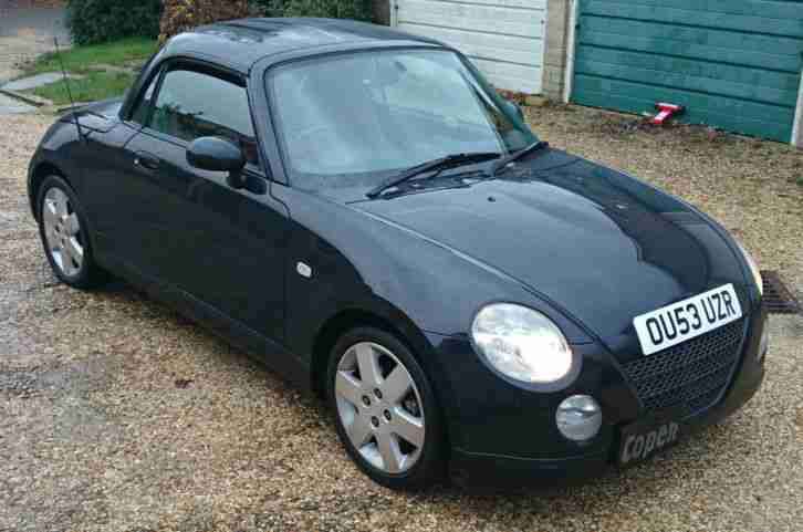 2003 DAIHATSU COPEN 659CC TURBO METAL FOLDING CONVERTIBLE