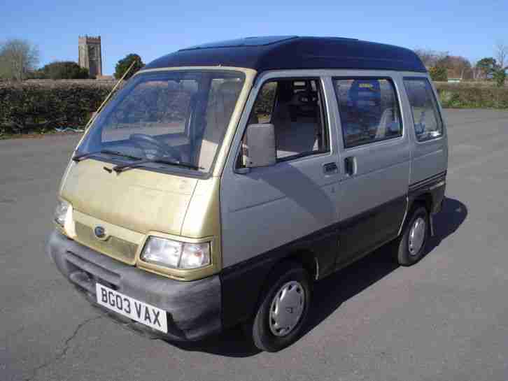 2003 DAIHATSU HIJET 1.3 16V EFI LPG SPARES OR REPAIRS