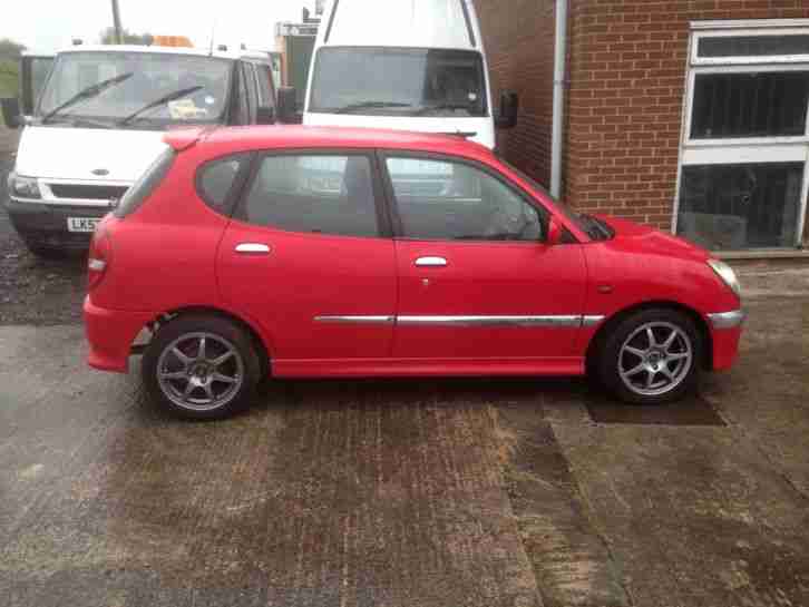 2003 DAIHATSU SIRION RALLY II RED