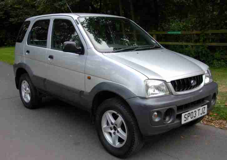 2003 TERIOS 1.3 EL 4x4 Petrol 5 Door