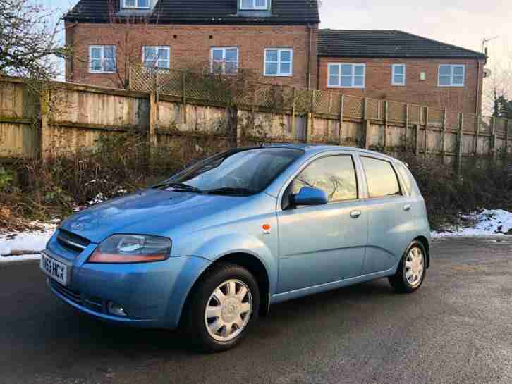 Daewoo Kalos. Daewoo car from United Kingdom